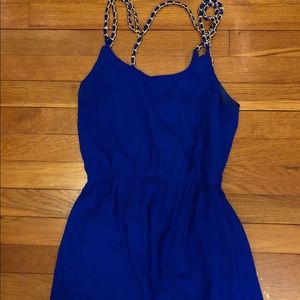 Long Maxi Dress with Gold Straps